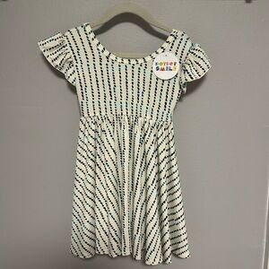 2T Dot Dot Smile Dotted Lines Dress